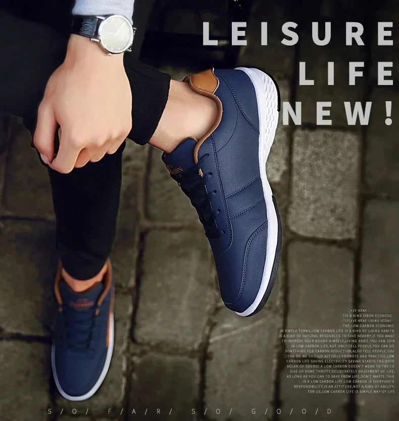 Men Shoes Sneakers Trend Casual Breathable Leisure Male